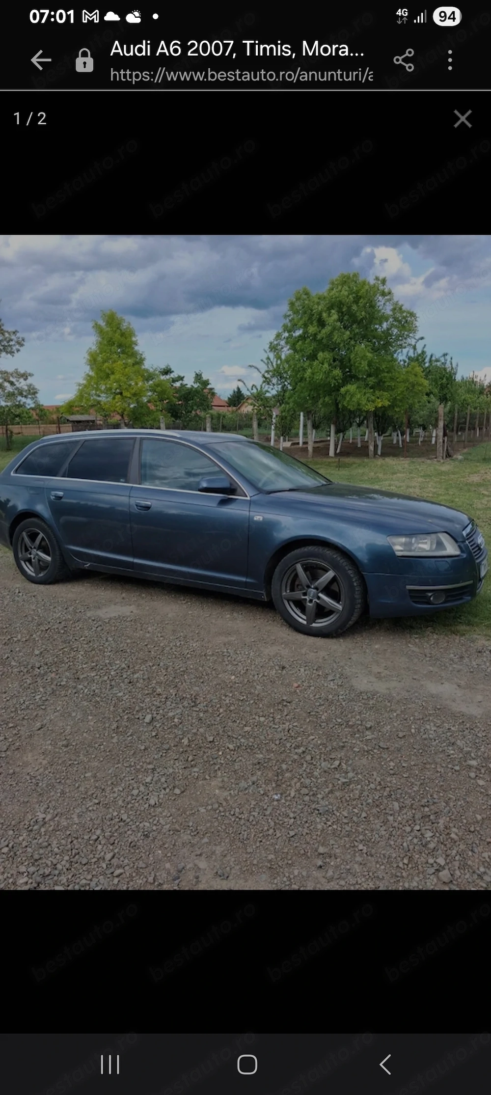 Vand Audi A6 2007 
