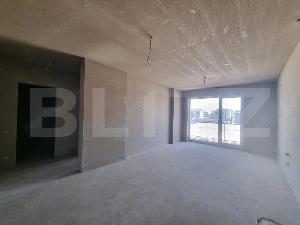 Apartament cu 2 camere, 46 mp, etaj intermediar, zona BMW
