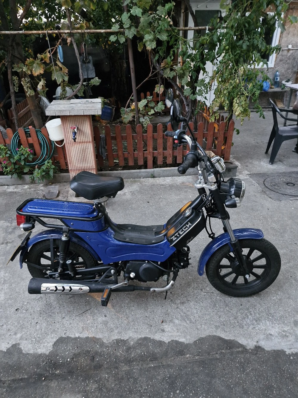 Scuter moped ztech fără permis cu acte 