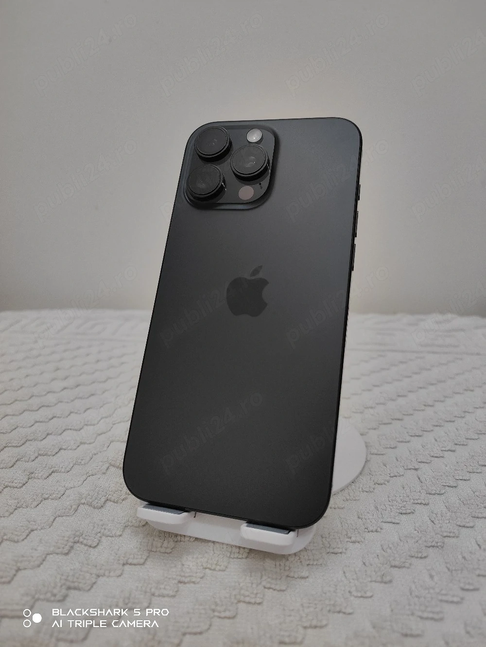 Vând iPhone 16 Pro Max 256GB, Black Titanium 9.8 10.