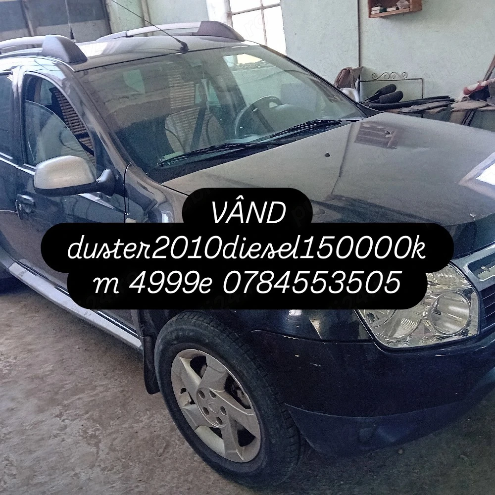 vand Duster 2011 DIESEL 1500cmc150000km 4550etel  