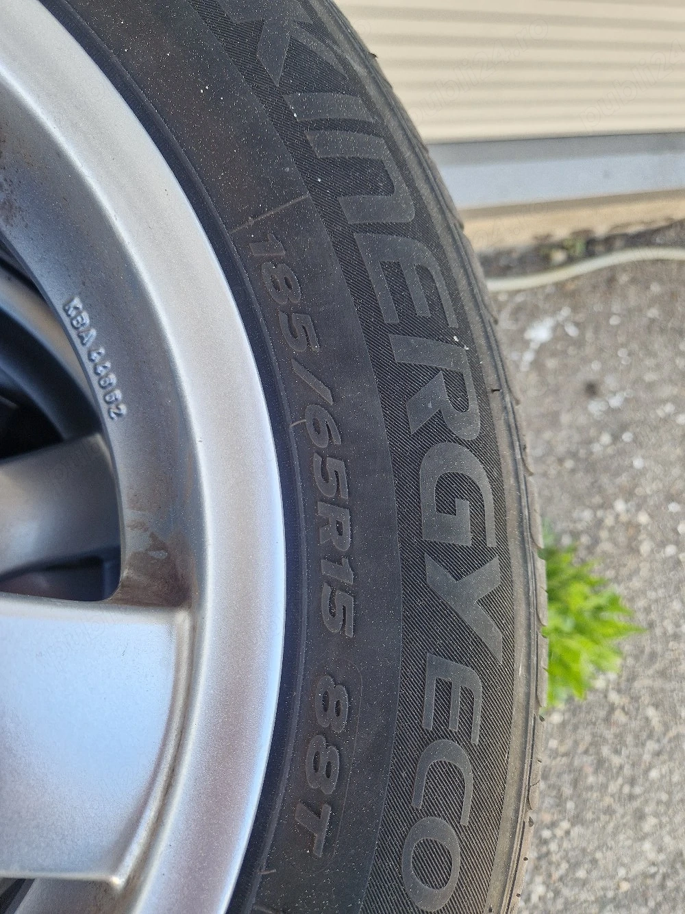 Anvelope 185/65/R15 pe jante borbet 