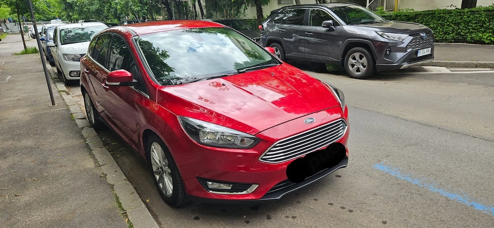 Ford Focus Titanium 1.00 Ecoboost, 37100 km - norma poluare E6, Sept. 2016, foarte bine intretinut