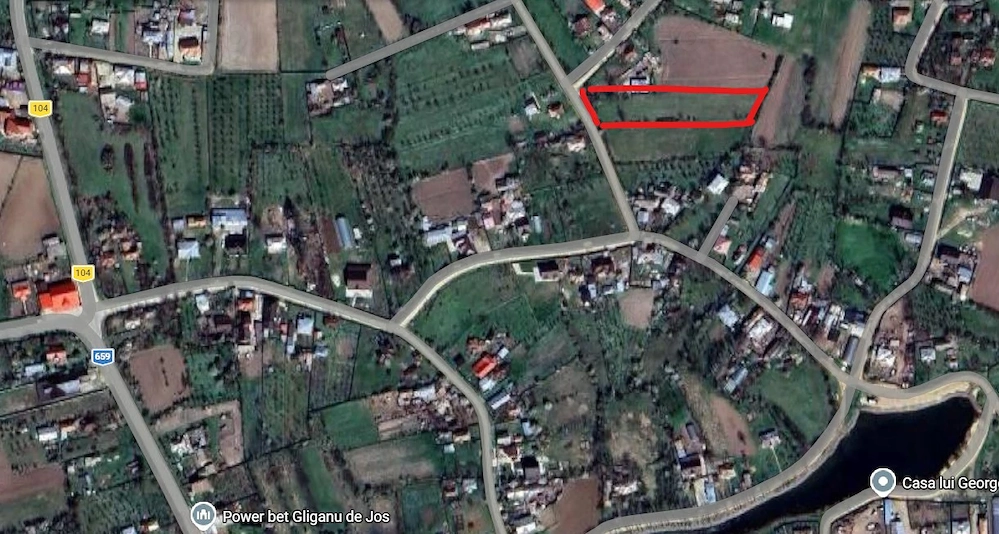 Teren Rociu, sat Gliganu, Judetul Arges, 2388mp