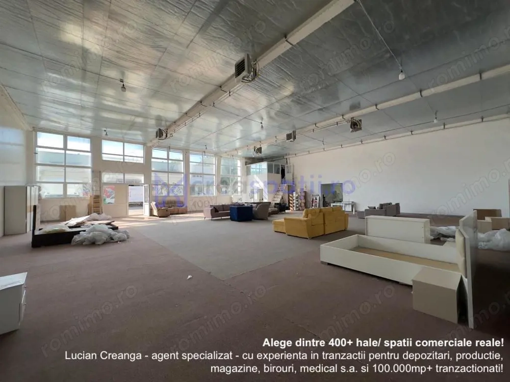Showroom zona Carrefour Felicia Iasi, de la 107mp la 2000mp, Kaufland