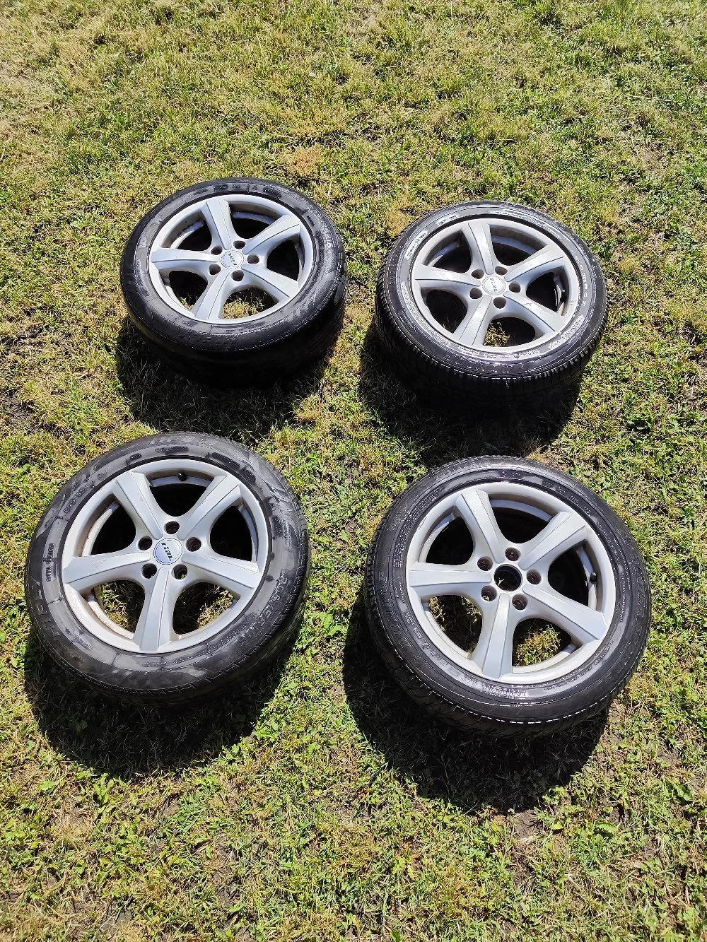 4 jante Rial 205/55 R16 – 700 RON negociabil