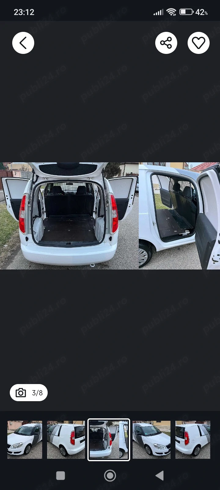 Vând skoda praktik 