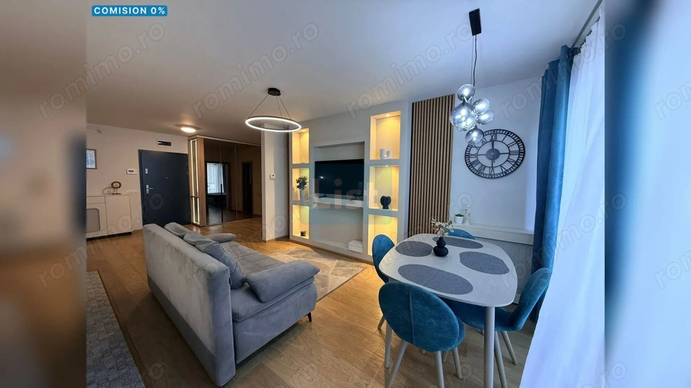 0% Comision | Apartament semidecomandat cu 2 camere | Central