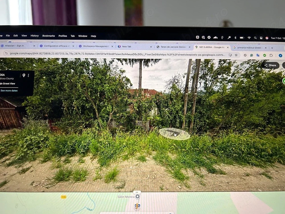 Casa batraneasca si Teren 4187 mp (Intravilan + Extravilan) cu fântână, Sinești (Mijlocu), Vâlcea