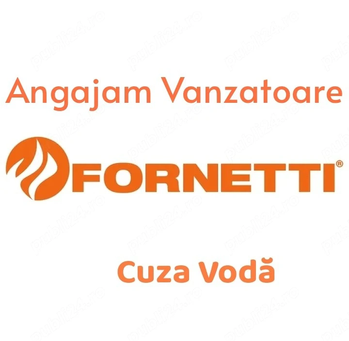 Angajam vanzatoare la Fornetti 
