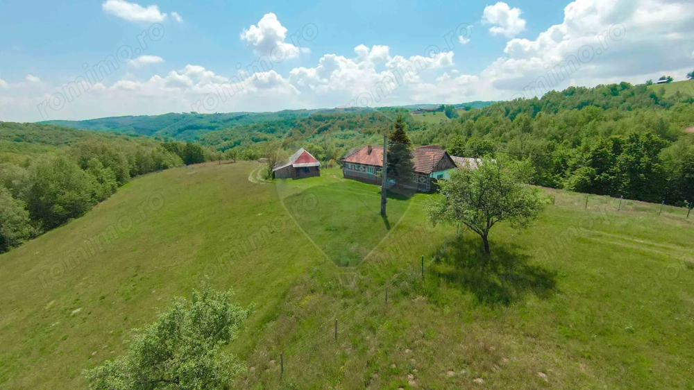 De vânzare casă cu teren și pădure 55706 mp - Șinteu, Valea Târnei