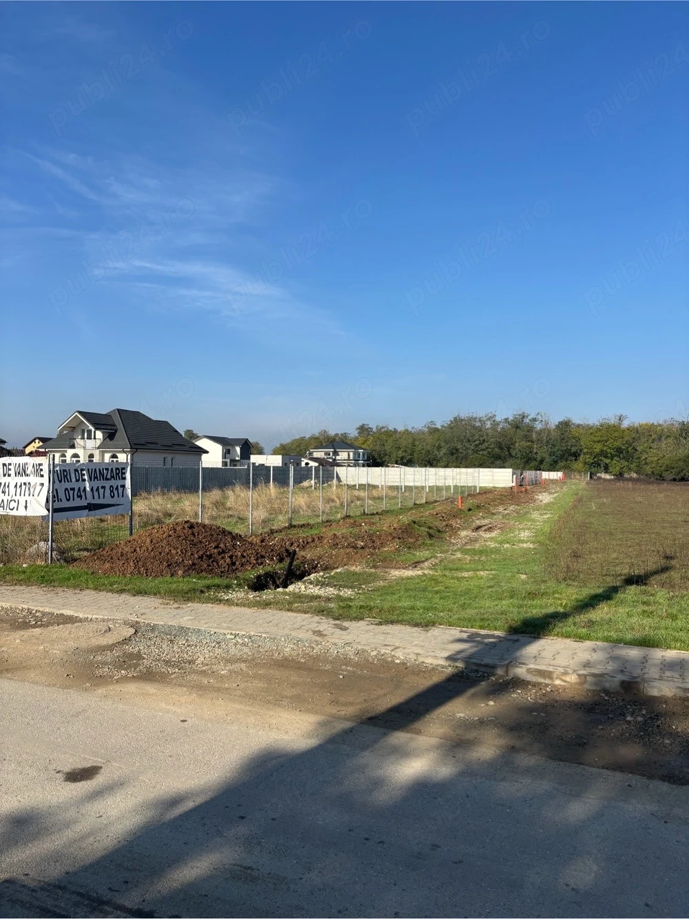 Lot 590 mp Jilava zona case noi