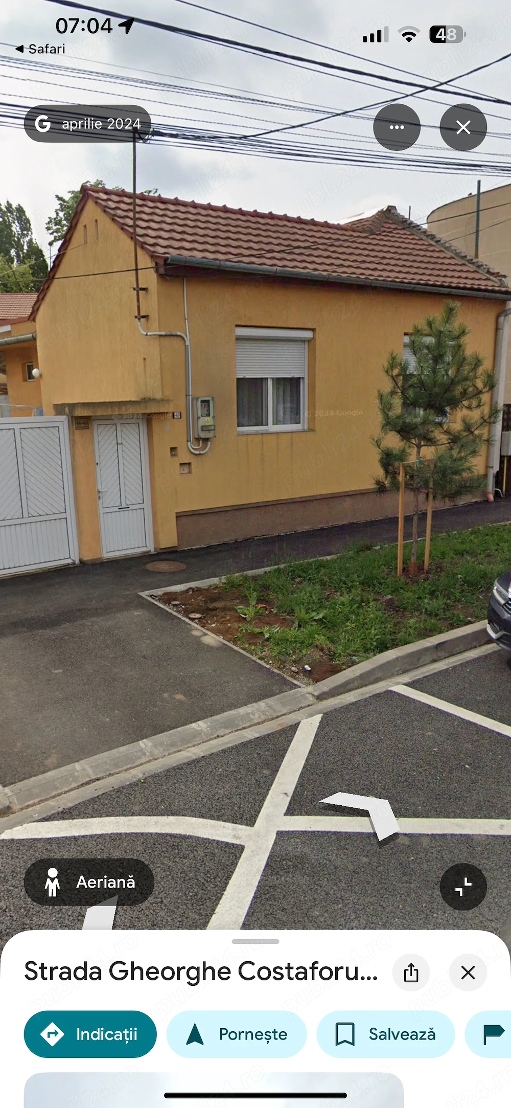 Vand casa pe strada Gheorghe Costaforu