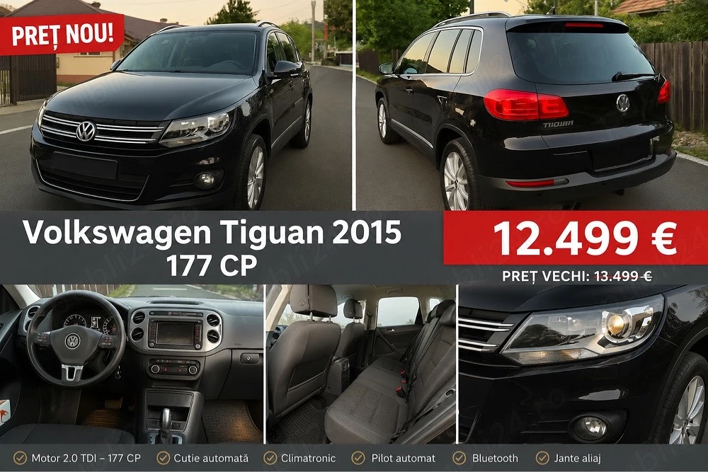 VW Tiguan 2015, 177CP