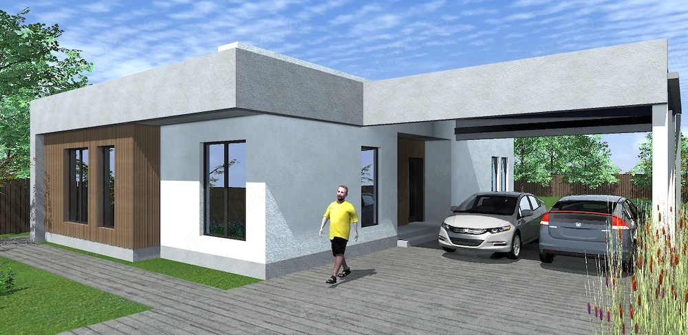 PROPRIETAR, casă individuală parter, carport, 750 mp teren