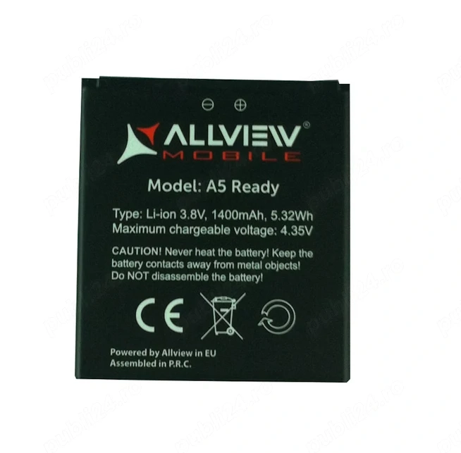 Baterie originala pentru telefon Allview A5 Ready