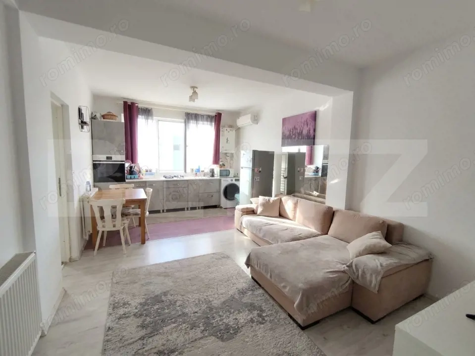 Apartament 2 camere, 42 mp, loc de parcare intabulate, gradina in Breazu 