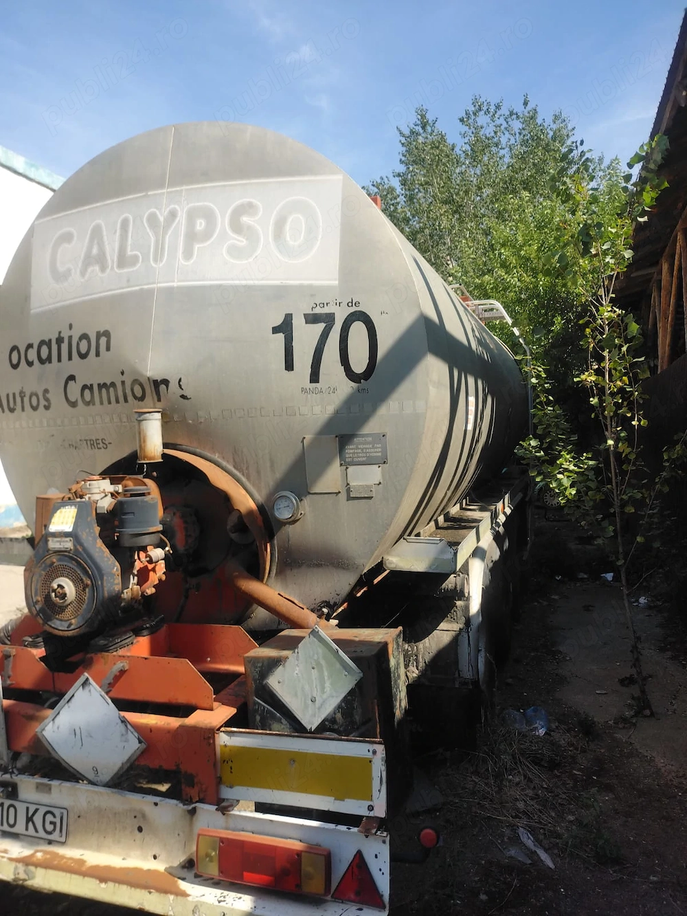 Semiremorca Cisterna freunhauf tf34 an 1992