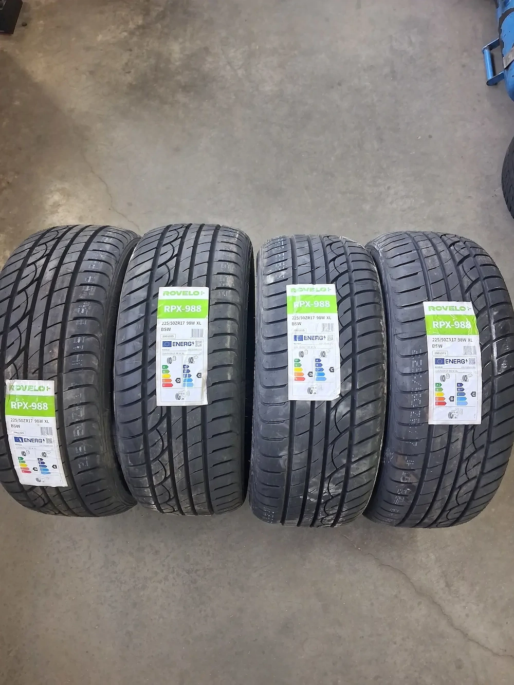 4 anvelope noi 225/50/17 Rovelo 