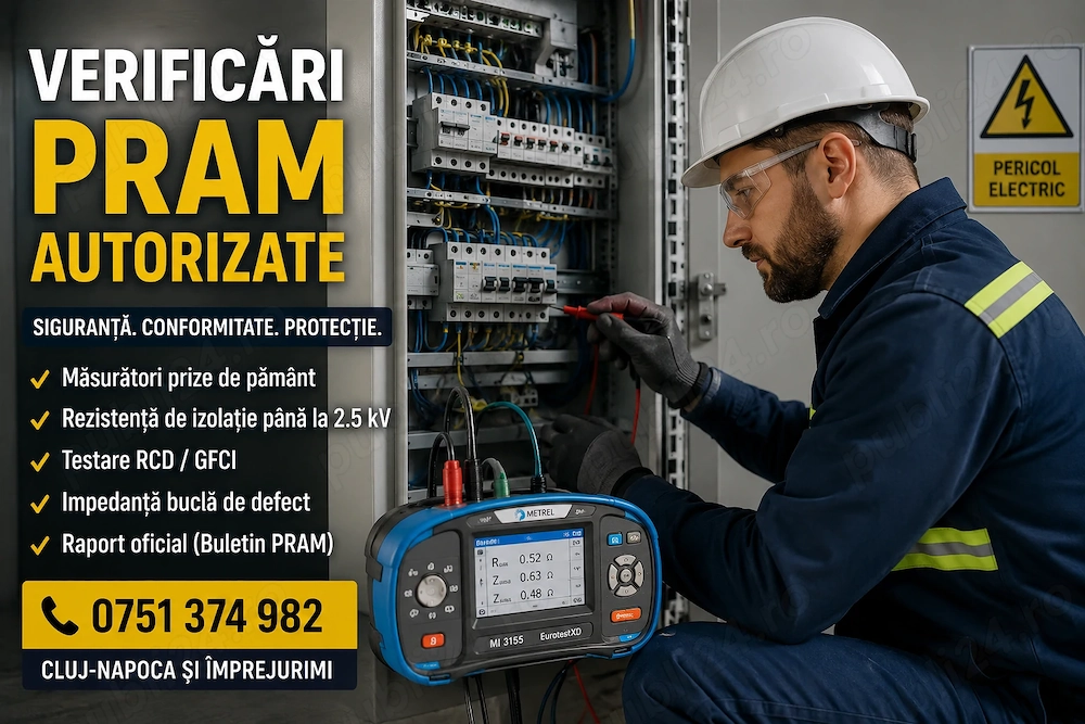 Verificări PRAM Autorizate | Buletin PRAM Cluj