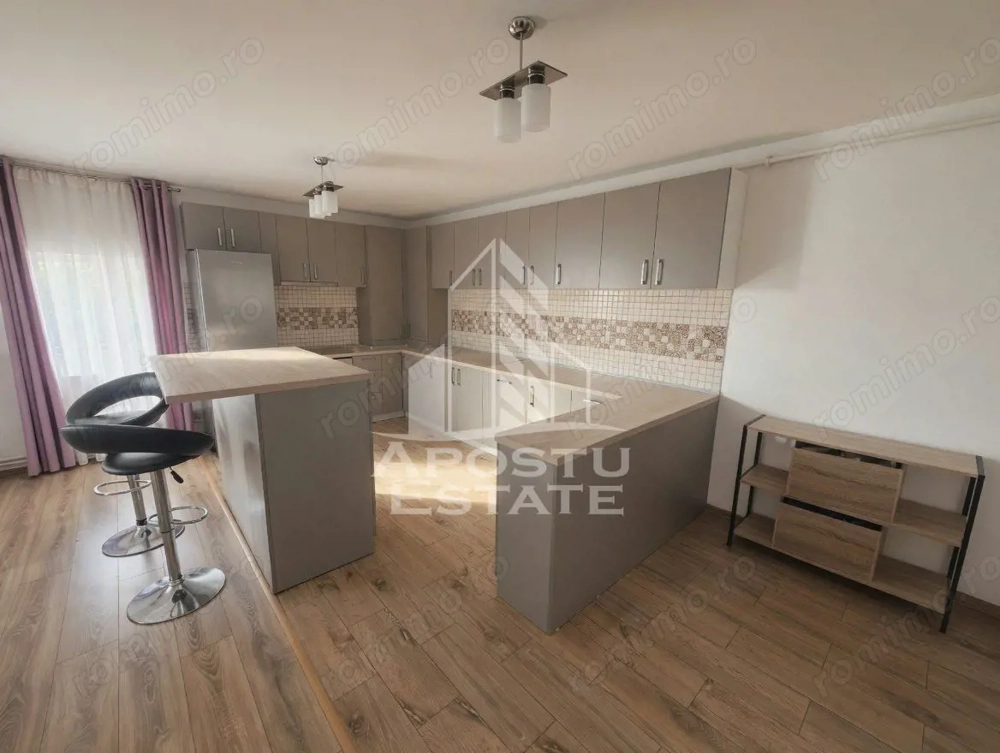 Apartament cu mansardă, 2 dormitoare, renovat, în Biled.