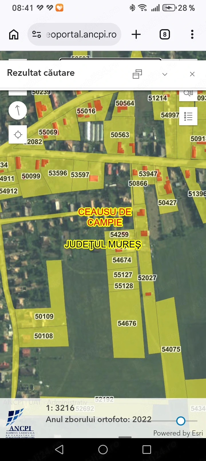 Teren extravilan din zona voiniceni 