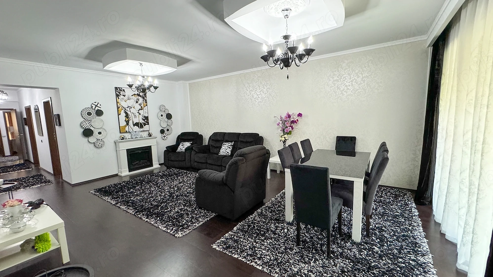 Apartament 4 camere lux zona Aviatiei-Caramfil