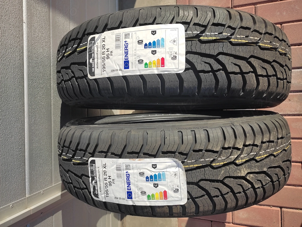 2 anvelope noi 195/55/20 uniroyal M+S 
