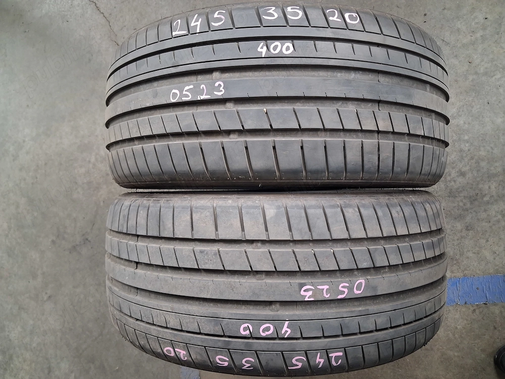 2 anvelope vara 245/35/20 stare foaret buna 