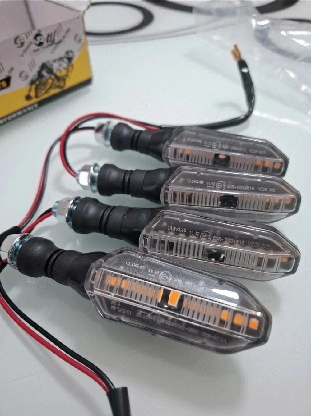 Semnalizări LED Moto - Noi (Disponibile la set de 2 sau 4 bucăți)