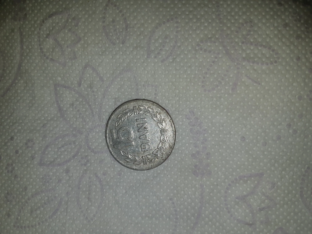 15 bani din 1975 RSR 