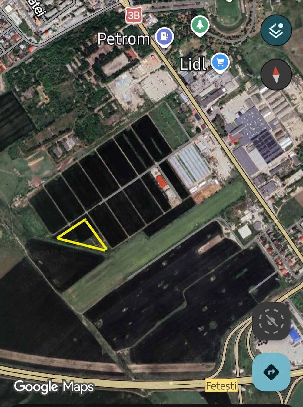 Fetești Loturi 500 mp 1000 mp 0,5 ha 1 ha 