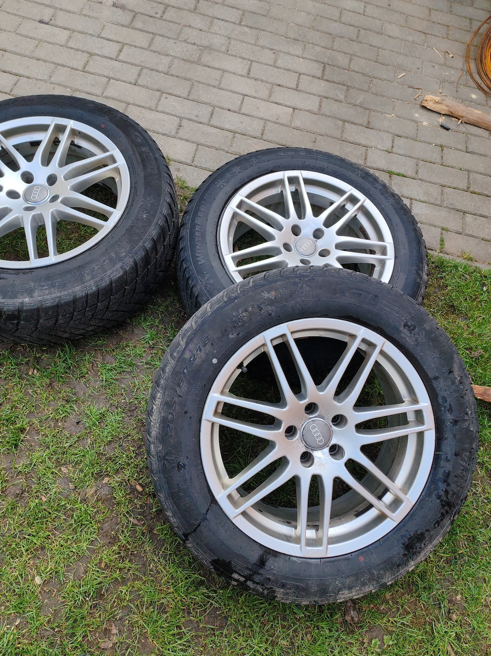 Vand  jante 18 audi 5×112 8J ET39 cu anvelope M+S 2023 