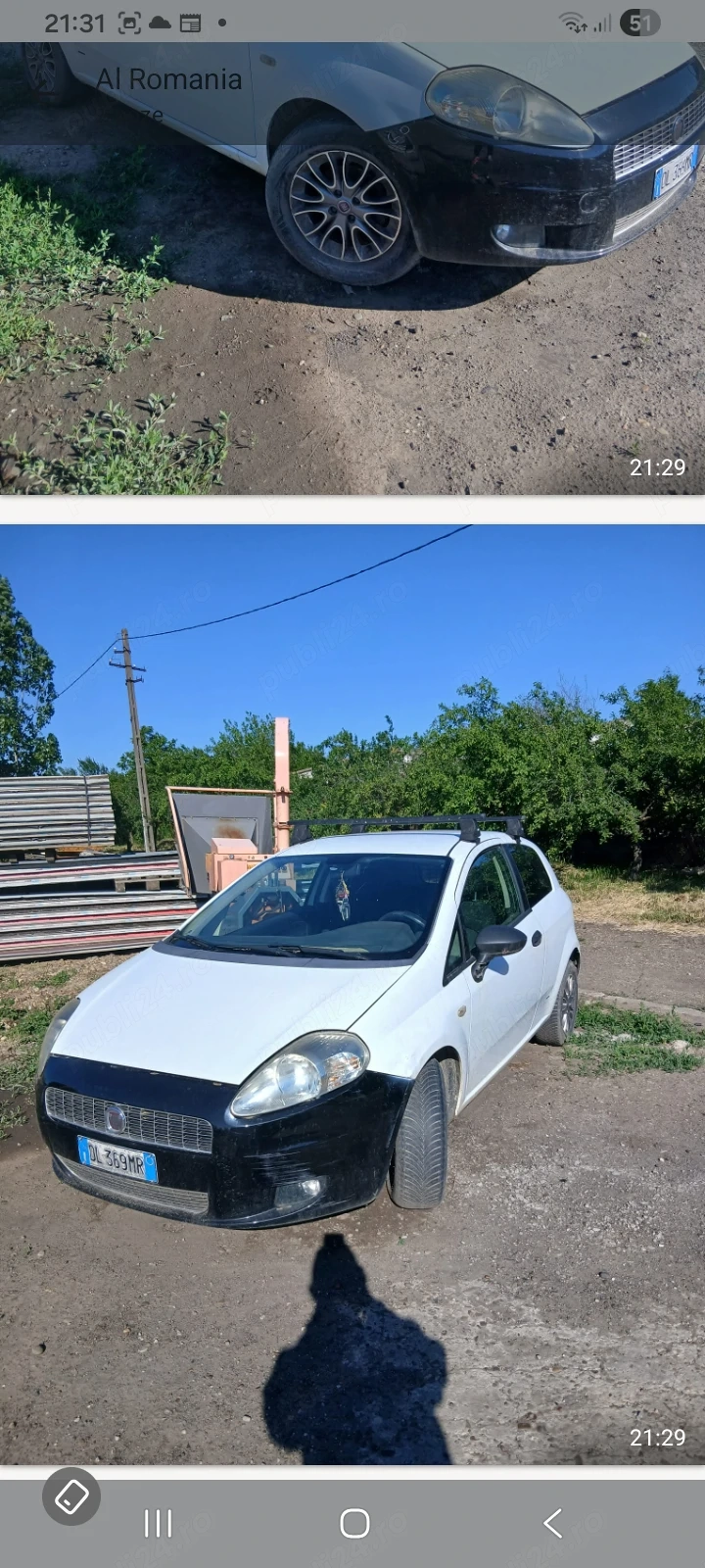 Vând Fiat Grande Punto