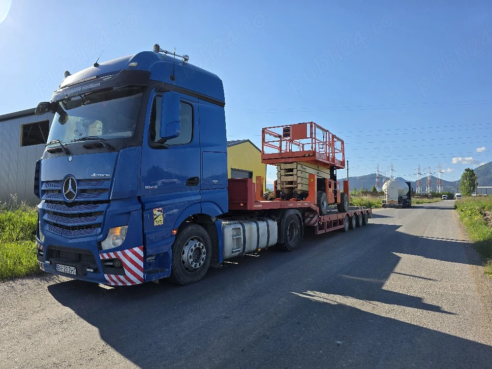 mercedes actros + trailer 4 axe