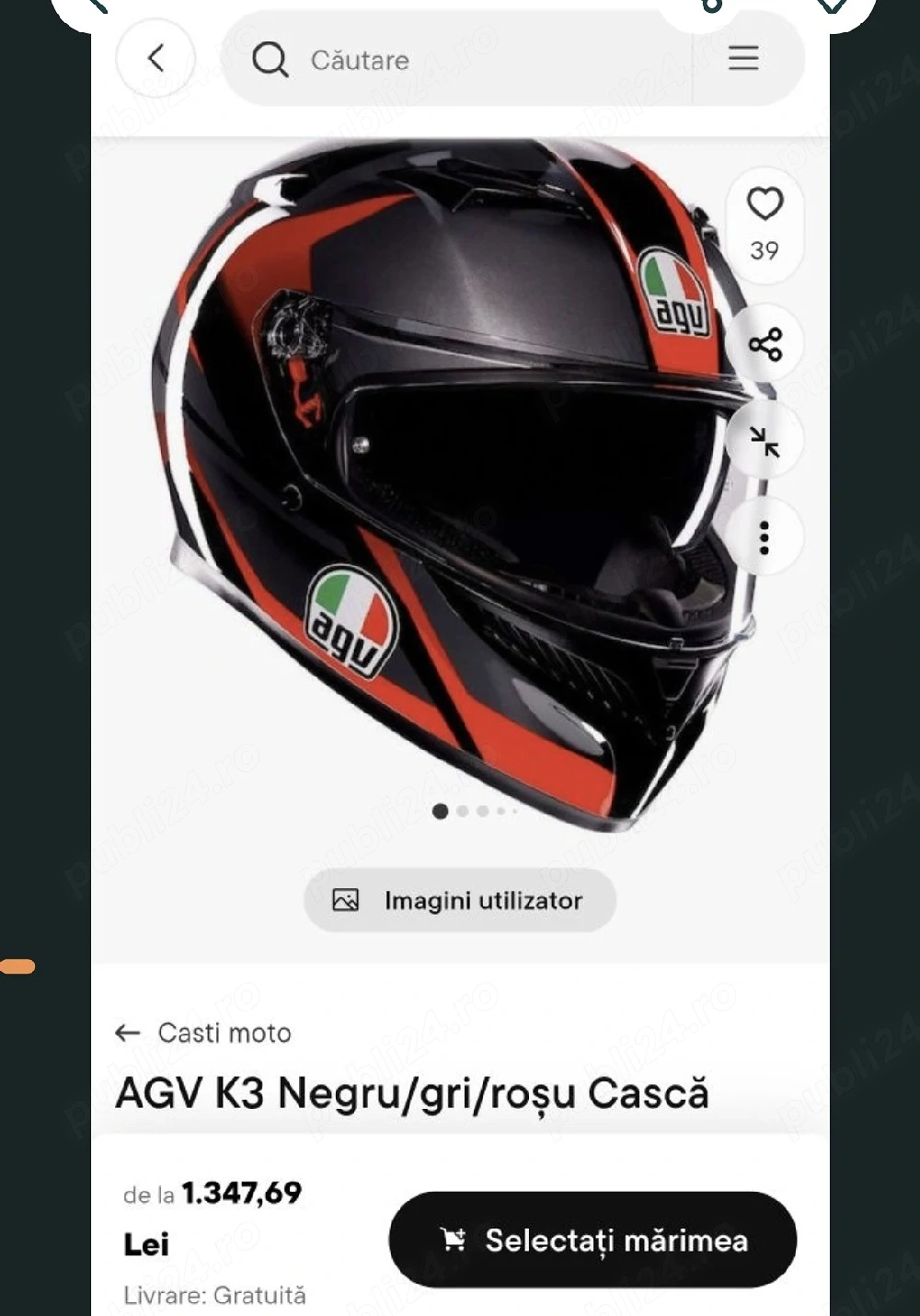 Casca AGV k3