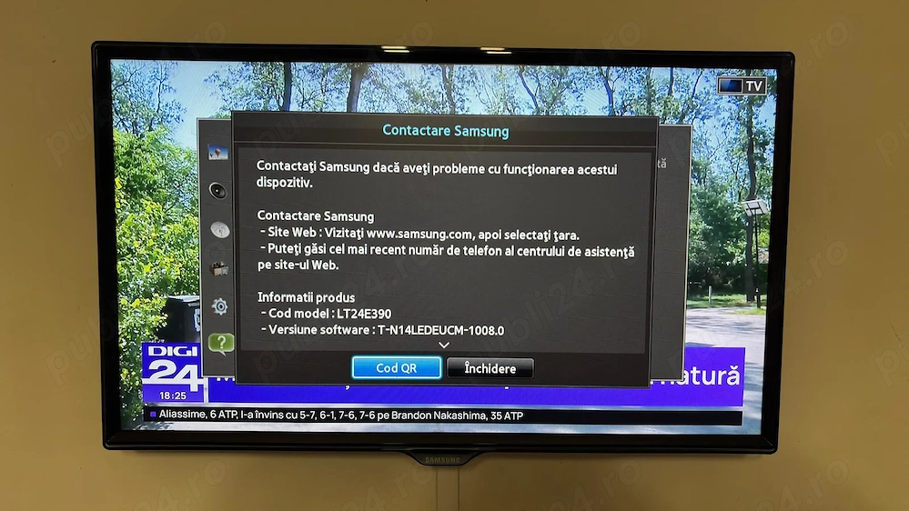 TV Samsung, diagonala 59cm