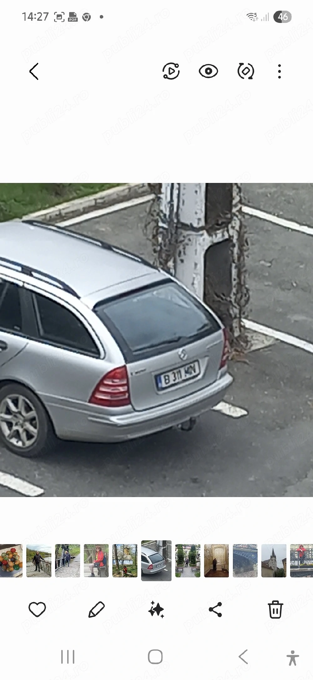 Vând auto Mercedes-Benz c180 Kompressor, culoare argintie, benzină,  automată, 2005 an fabricație, c