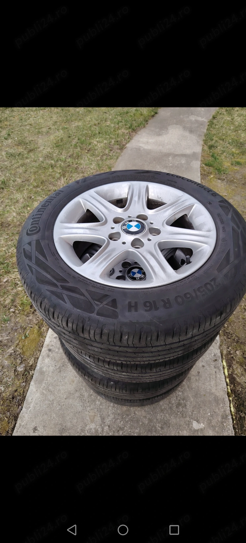 Roti BMW R16 5x120 anv vara 205 55R16 dot 2023