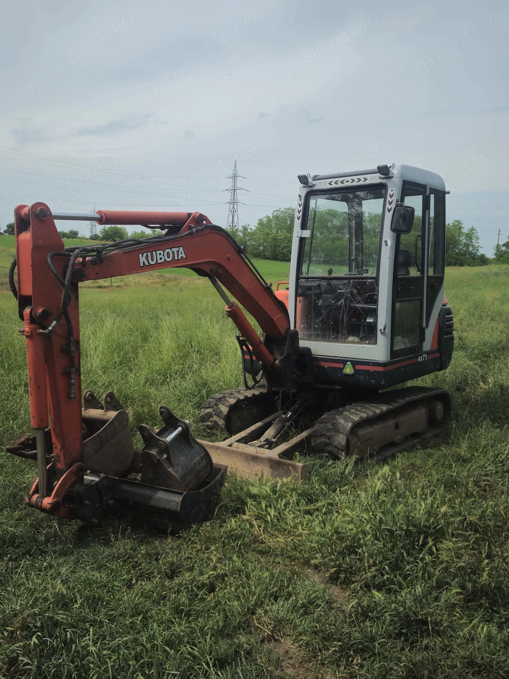 De vânzare miniexcavator Kubota KX71