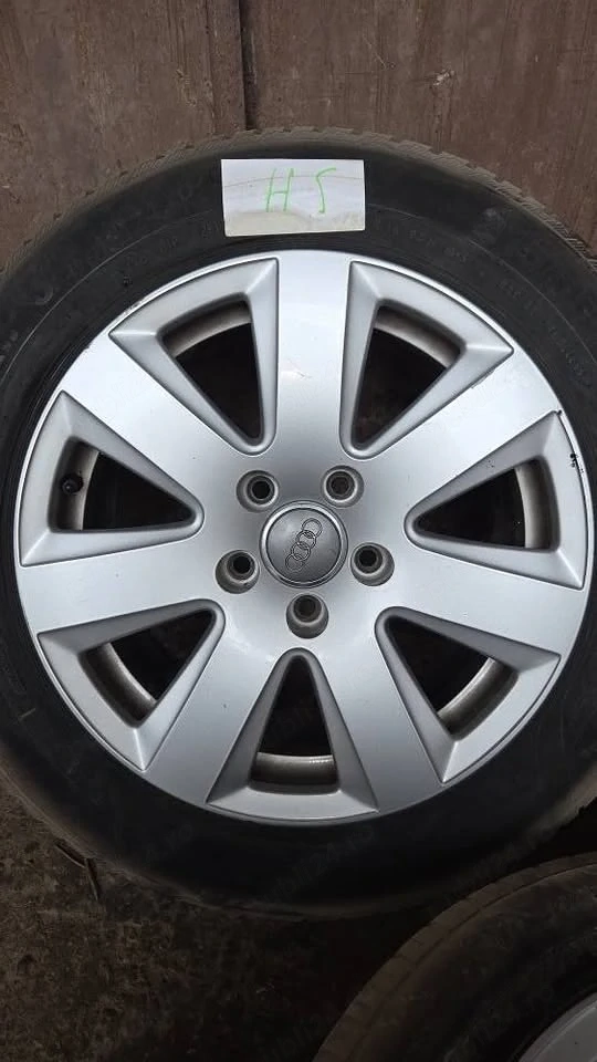 Jante cu cauciuc audi a4 b7