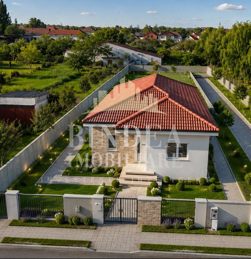 Casa individuala pe parter in stil Mediteranian- Giarmata
