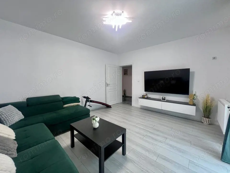  Apartament 2 camere, decomandat 55mp utili + curte 51 mp - Braytim
