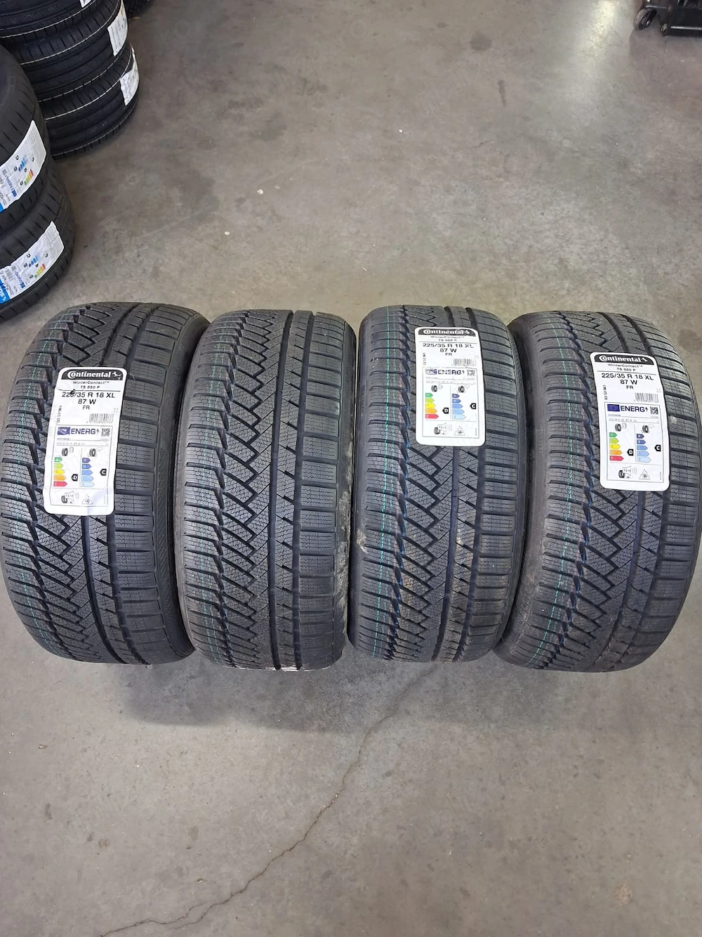 4 anvelope 225/35/18 NOI CONTINENTAL M+S