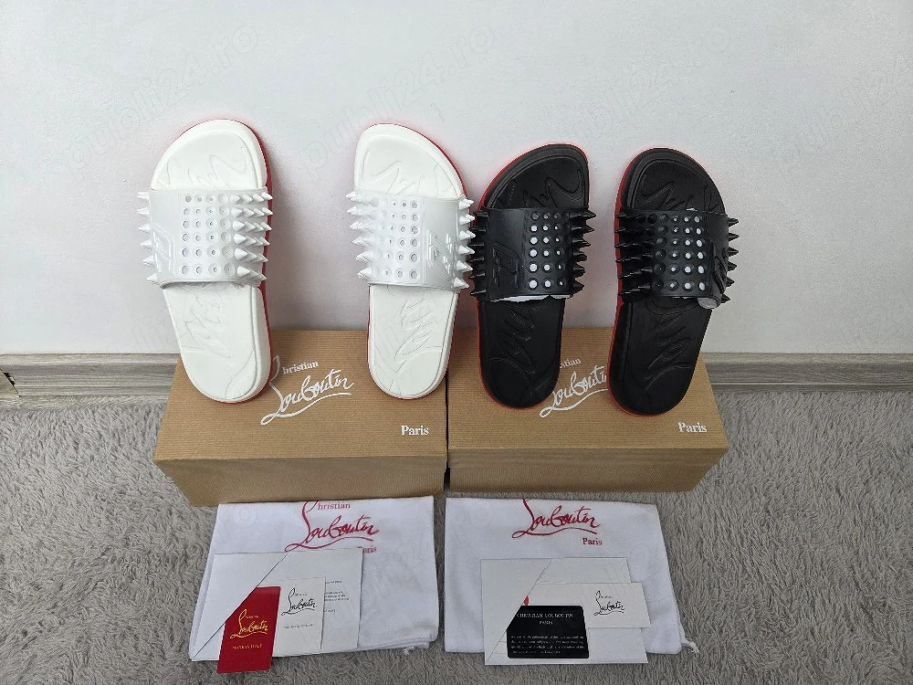 Papuci Slapi Christian Louboutin