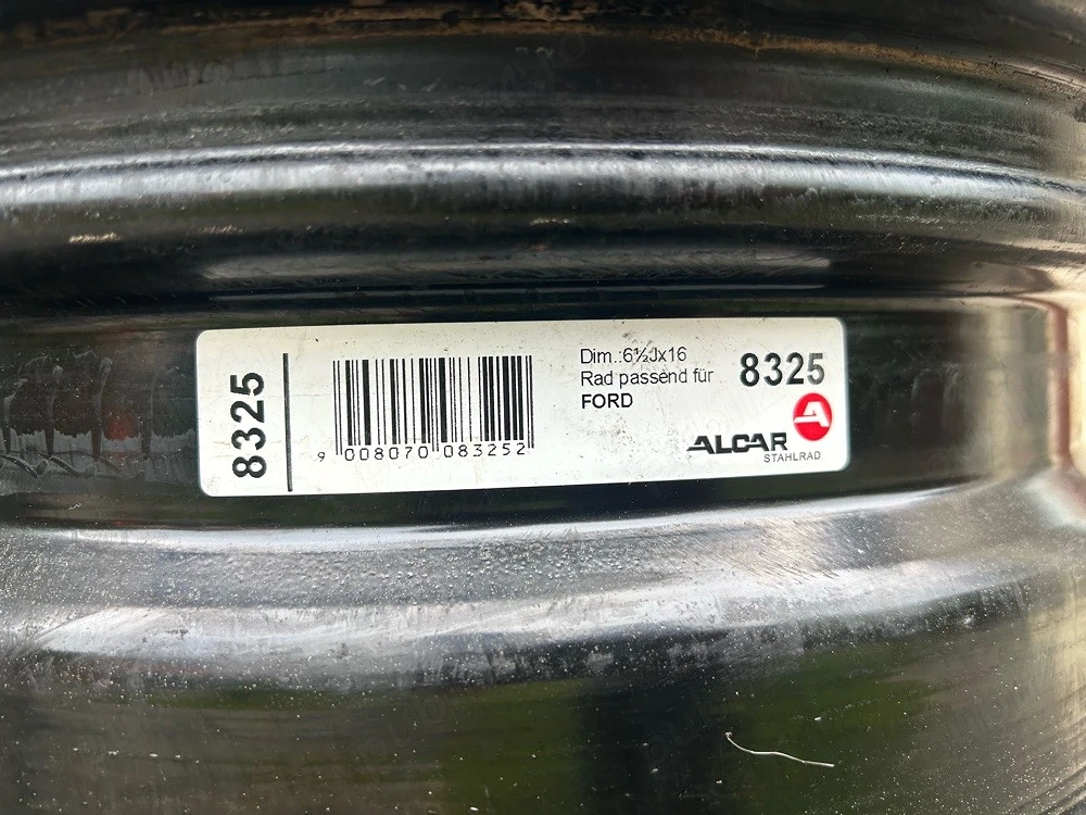 jante auto tabla 16" piulite incluse