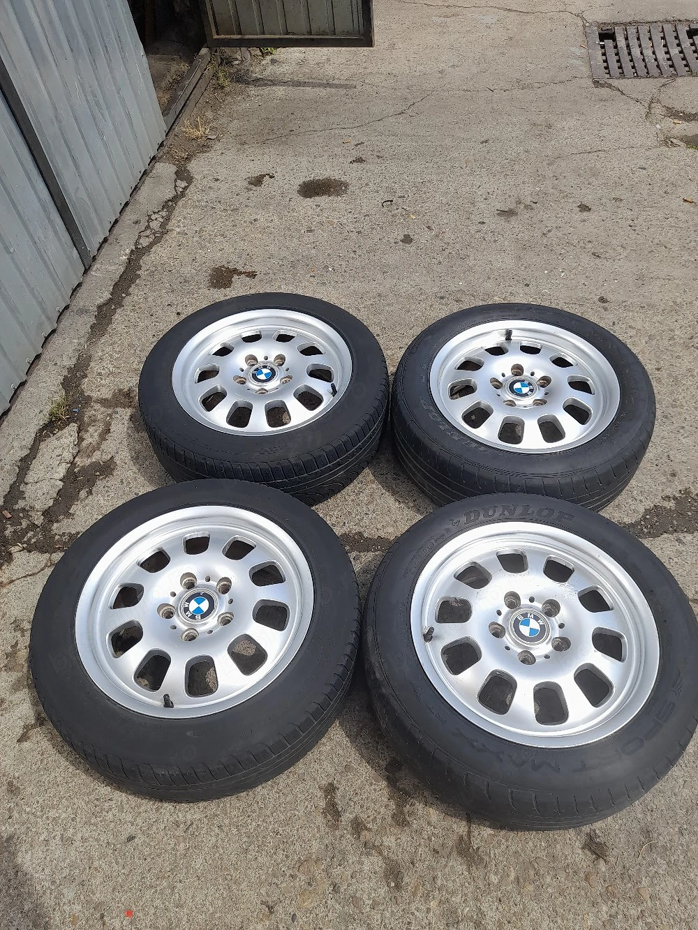 Jante aliaj r16 BMW cu anvelope 205/55r16
