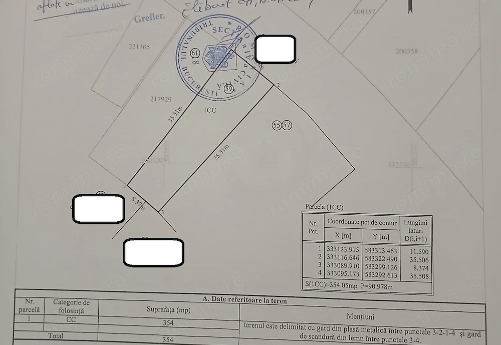 Teren Intravilan | Investitie | Str.Case I Str.Elocentei I Bucuresti Noi!
