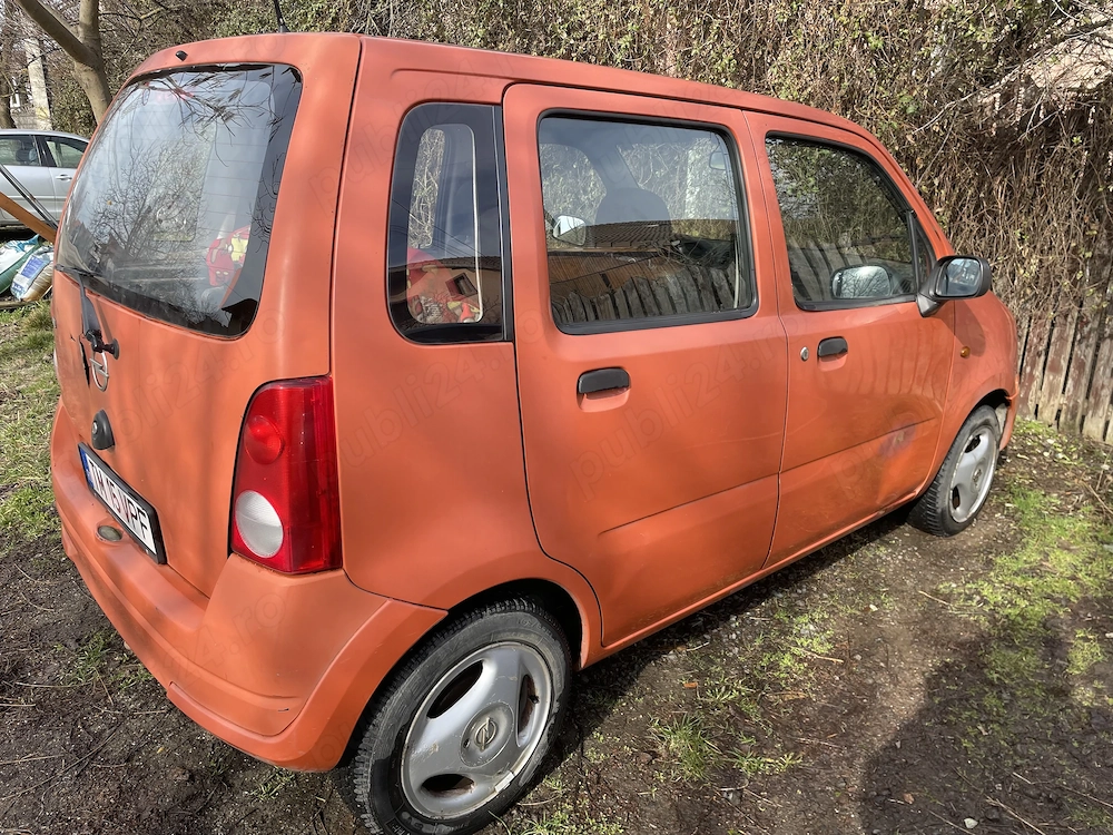 Vand Opel Agila 2007, 1,0 l, benzina + GPL, ideala pentru oras
