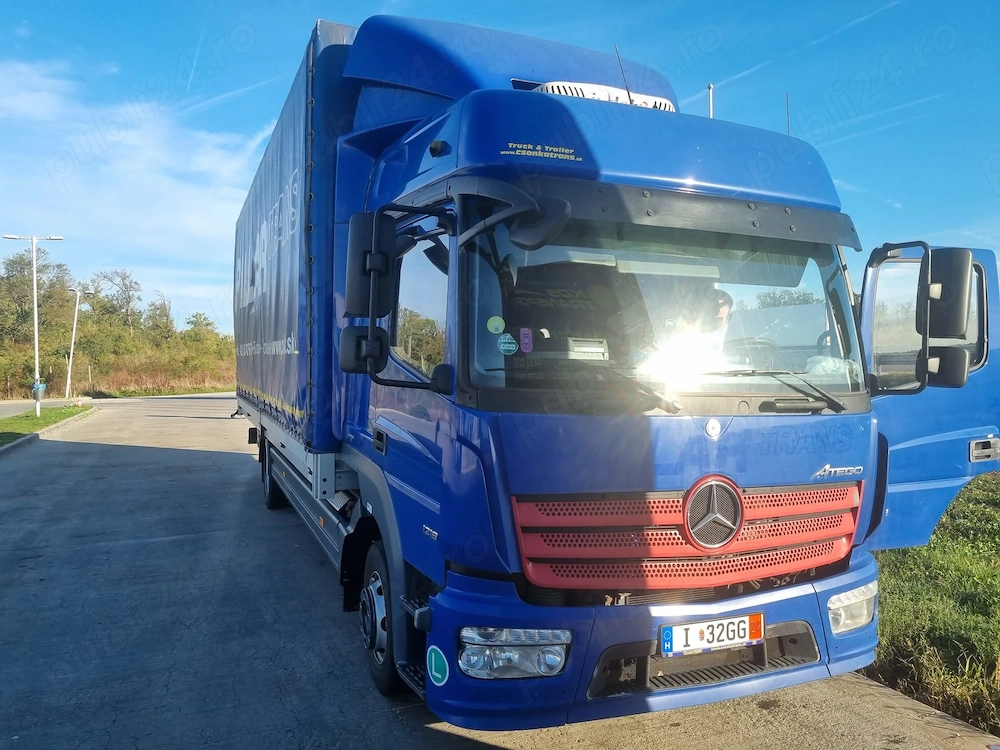 DE VÂNZARE   Mercedes Atego 2015 Euro 6 Mercedes Atego 12 t